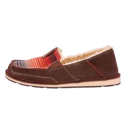 Ariat Cruiser Fleece Çikolata Gri Loafer Ayakkabı Bayan (35261-420)